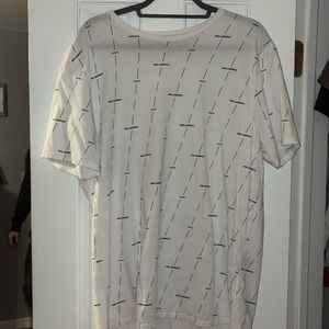 Men’s White with Black logo Karl Lagerfeld Designer T- Shirt